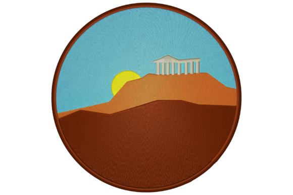 Athens Landscape Embroidery Review