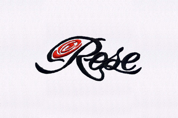 Beautiful Rose Text Embroidery Design Review