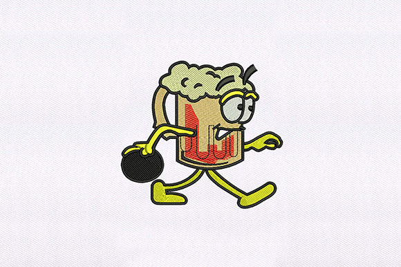 Bowling Beer Embroidery Design Review