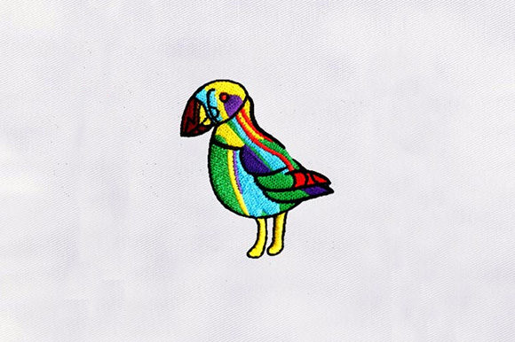 Colorful Parrot Embroidery Design Review