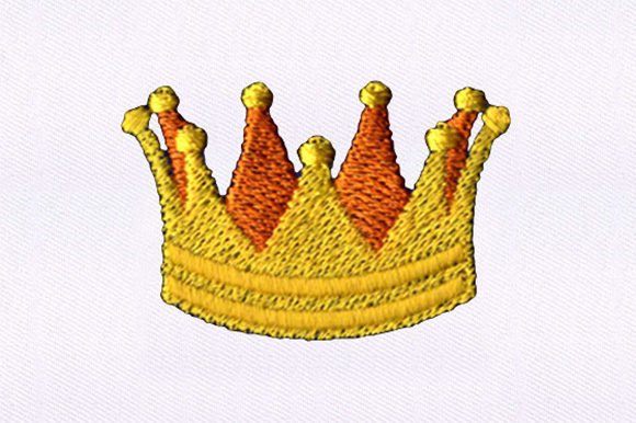 Golden Yellow Crown Embroidery Review