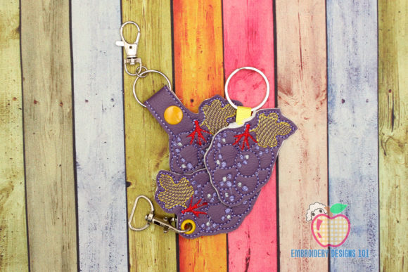 Grapes ITH Key Fob Pattern Review