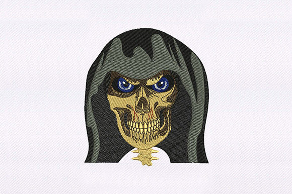 Hooded Skull Embroidery Design Review