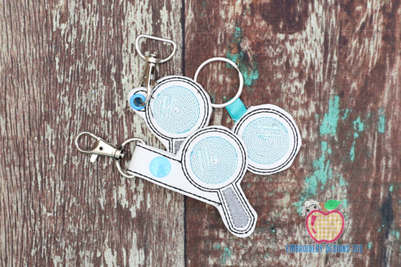 Magnifying Glass Keyfob Embroidery Review