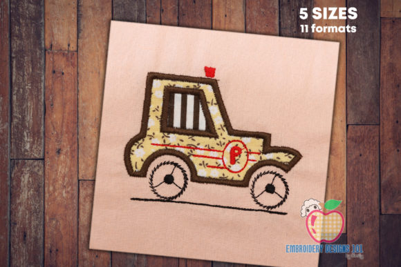 Police Car Applique for Kids Review