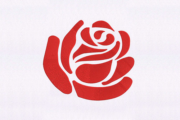 Silhouetted Rose Petal Embroidery Design Review